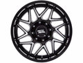 MO812 20X9 8X170 1MM GLOSS BLACK MACHINED