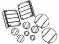 Rugged Ridge Euro Guard Kit 10-Piece Text.Black 07-18 Jeep Wrangler