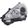 LH HEADLAMP LENS/HOUSING HALOGEN TOYOTA PRIUS V 20122014