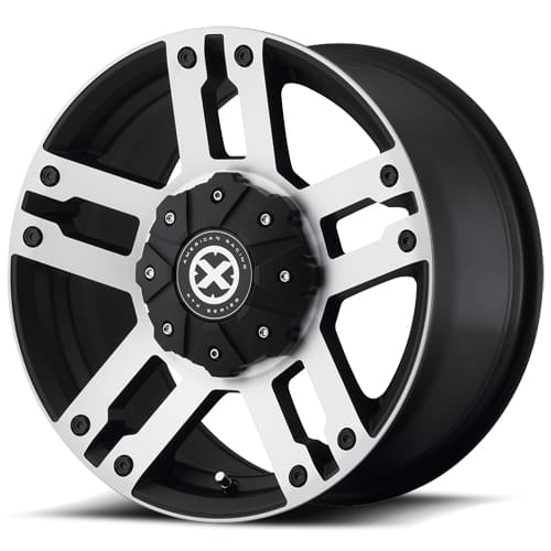 AX190 20X9 5X120 S-BLK MACH 18MM