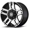 AX190 20X9 5X120 S-BLK MACH 18MM