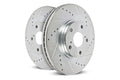 Power Stop 02-04 Chevrolet Avalanche 2500 Front Evolution Drilled & Slotted Rotors - Pair