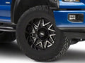 MO812 20X9 6X135 1MM GLOSS BLACK MACHINED