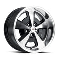 REV WHEELS 109 CLASSIC SERIES MAGNUM 17X9 5x114.3/5x4.5 +0MM OS POLISHED/BLACK