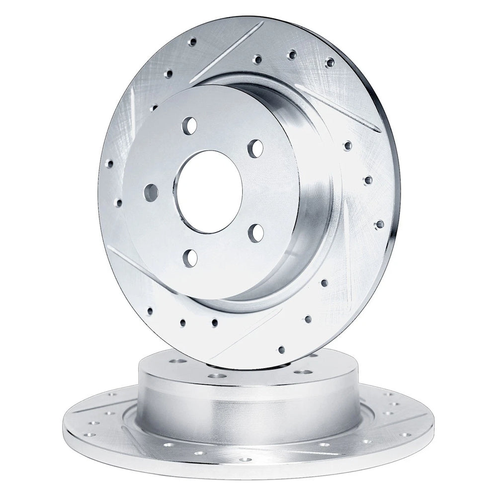 R1 Concepts Brake Rotor- D/S - Silver