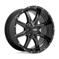 MO970 18x10 5x127.00/5x139.70 SATIN BLACK MILLED (24 mm)