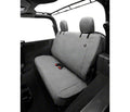 ~(5 lbs. 16X12X5)~ Seat Covers - 18-19 Wrangler JL 2-Door; Rear (Charcoal)