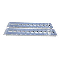 Single Heavy Duty 7 foot Aluminum Loading Ramp 14in x 84in 3K Towing Capacity