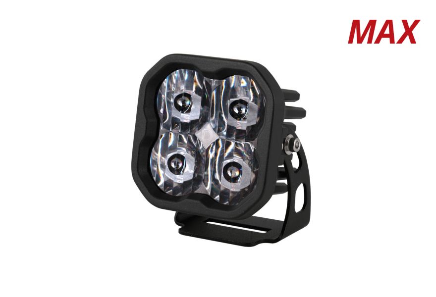 SS3 MAX ABL WHITE SAE FOG STANDARD NO BRACKETS (SINGLE)
