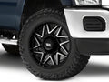 MO812 20X9 8X170 1MM GLOSS BLACK MACHINED
