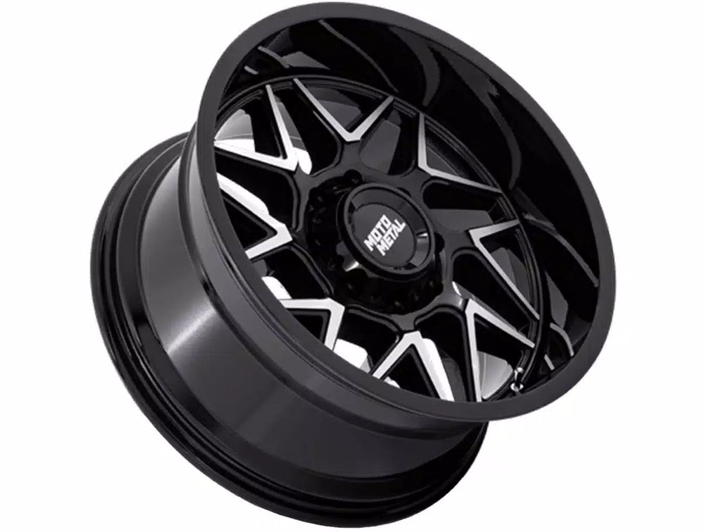 MO812 20X9 8X180 1MM GLOSS BLACK MACHINED
