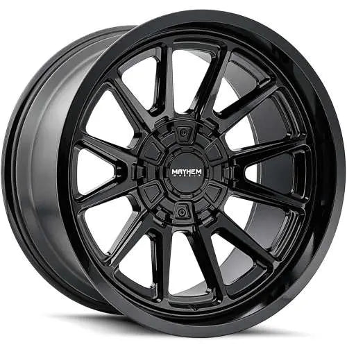 MAYHEM INTREPID 8116 GLOSS BLACK 18X9 8-180 -12MM 124.1MM