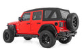 Rough Country Nerf Steps Wheel to Wheel 4 Door Jeep Wrangler Unlimited 2WD 4WD (07-18) 90764B