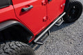 Rough Country Nerf Steps Wheel to Wheel 4 Door Jeep Wrangler Unlimited 2WD 4WD (07-18) 90764B