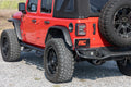 Rough Country Nerf Steps Wheel to Wheel 4 Door Jeep Wrangler Unlimited 2WD 4WD (07-18) 90764B
