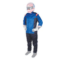 RaceQuip Blue Chevron-5 Jacket SFI-5 - XLG