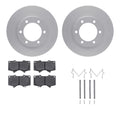 R1 Concepts Carbon Series Brake Rotors - Perf Off-Road/Tow Pads - Hdw