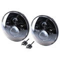 LED HEADLIGHTS - 7 INCH BLACK