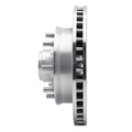R1 Concepts Brake Rotor Drilled and Slotted Silver Fits Chevrolet C1500