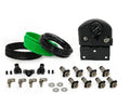Overland Vehicle Systems 4 Tire Inflation System Universal With Box Fittings Hoses Storage Bag - Black