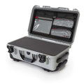 NANUK 935 WATERPROOF HARD CASE W/PADDED DIVIDERSILVER INTERIOR: 20.5 X 11.3 X 7.5IN