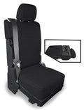 PRP 2015+ Ford F150 / 2017+ Super Duty Center Jump Seat Cover w/ Std. Console - Black