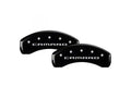SET OF 4 CALIPER COVERSENGR FRONT AND REAR:GEN 5/6 CAMAROBLK POWDER COATSILVER CHAR