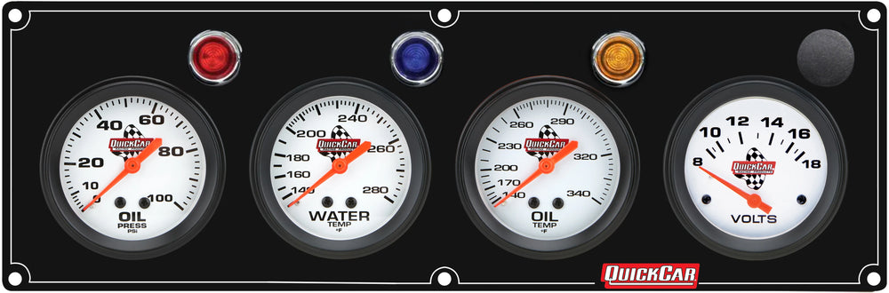 4 Gauge Panel OP/WT/OT/VT Black