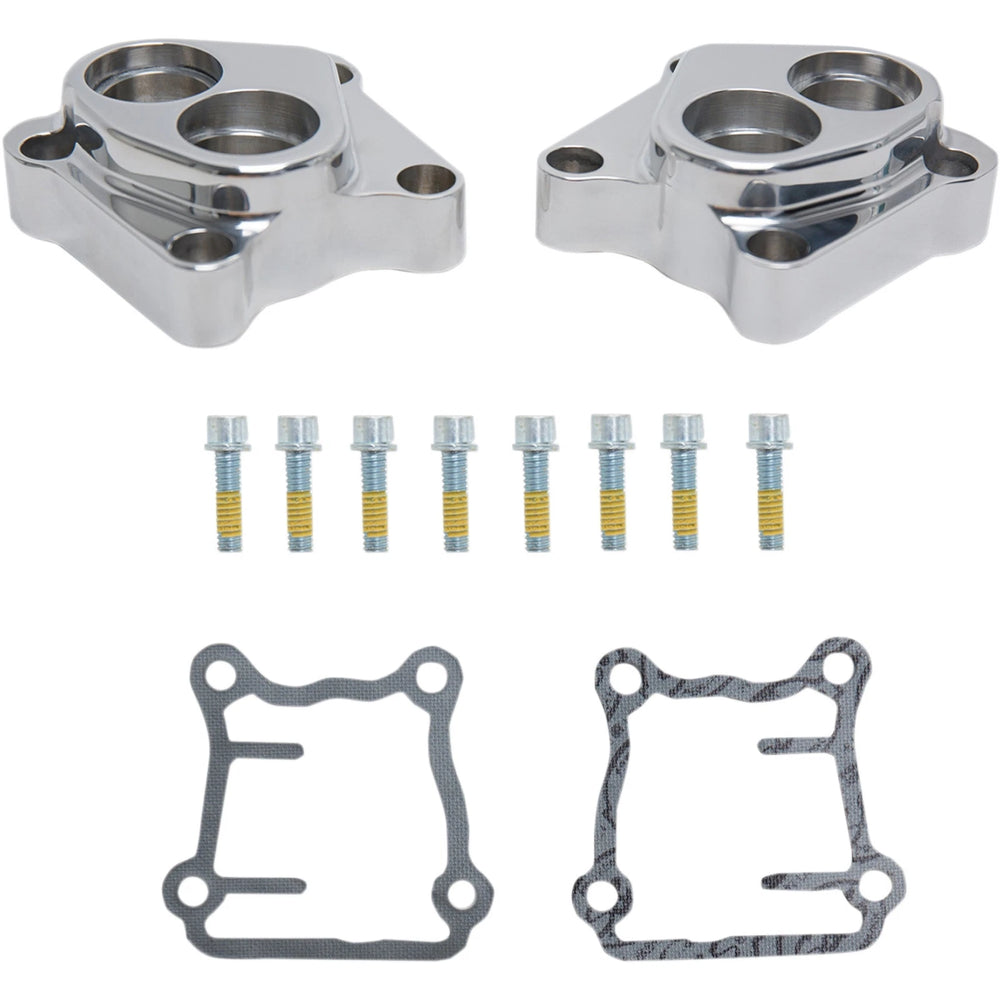 S&S Cycle 99-17 BT Billet Tappet Cover Set - Polished