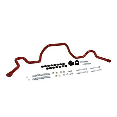 Sway bar - 26mm X heavy duty 1 Sway Bar 17 Bushings 4 Tubes 2 Plates 6 Bolts 18 Washers 4 Nuts Grease