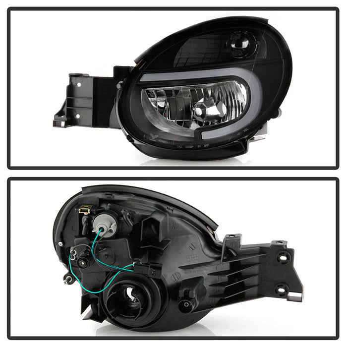 SPYDER black headlights