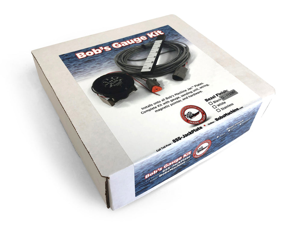 LED BLACK GAUGE FOR ACTION SERIES JACK PLATE