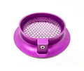 Torque Solution Billet Turbo Velocity Stack Shield For 4in Inlet - Purple