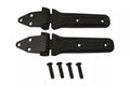18C WRANGLER JL TAILGATE HINGE SET BLACK