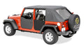 ~(5 lbs. 16X12X5)~ Seat Covers - 18-19 Wrangler JL 2-Door; Front (Black Diamond)