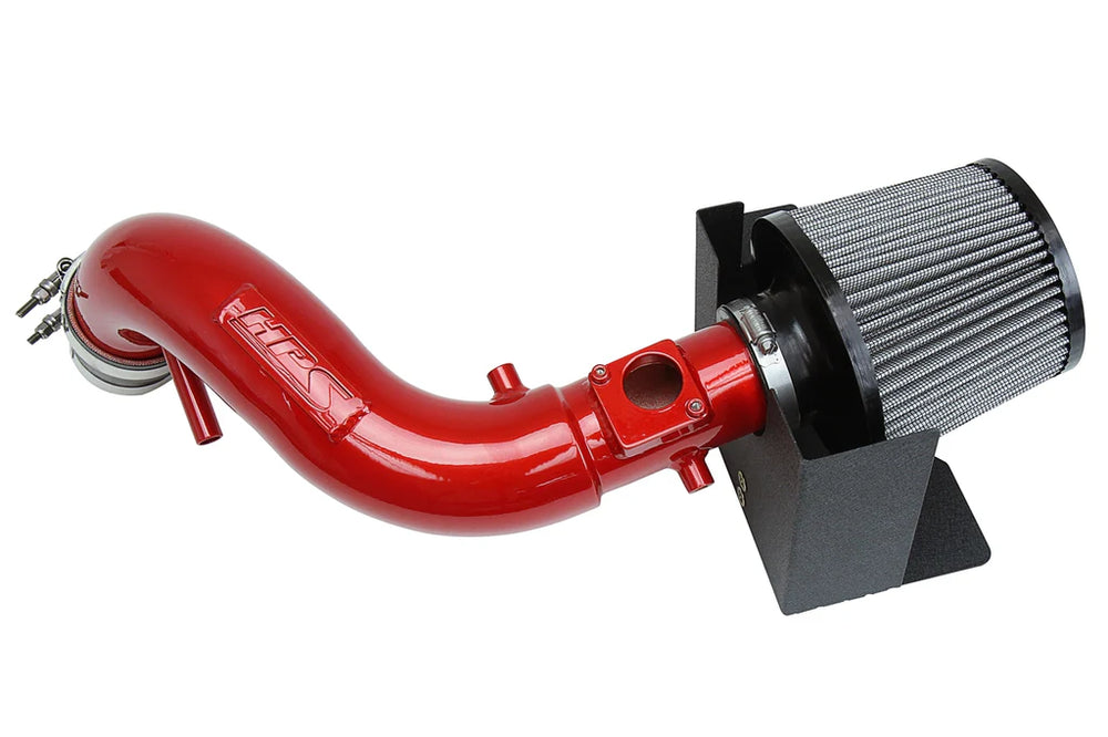 HPS Performance Performance Shortram Air Intake Kit 2005-2006 Scion tC 2.4L Includes Heat Shield Red
