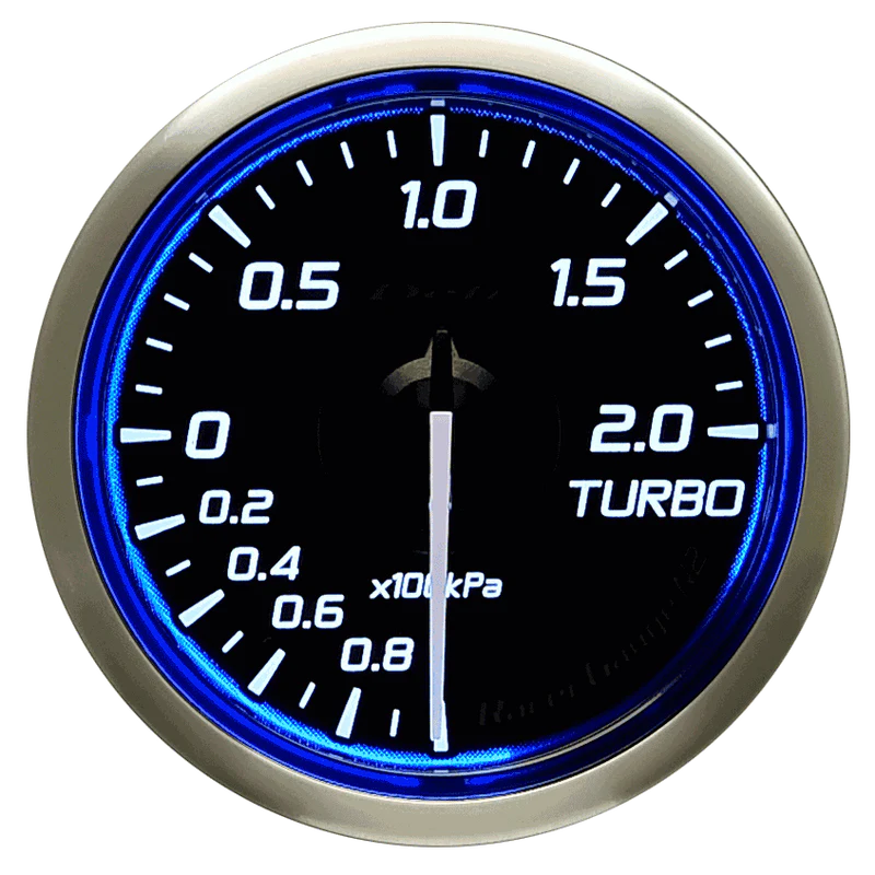 Defi blue gauge