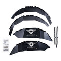 18C WRANGLER JL/JLU BATTLE READY ALUMINUM INNER FENDER KIT BLACK REAR