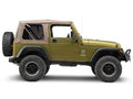 ~(22 lbs. 32X9X9)~ Replace-a-Top Fabric-only Soft Top Spice Jeep 97-02 Wrangler; No door skins included; Tinted side and rear windows