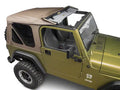 ~(22 lbs. 32X9X9)~ Replace-a-Top Fabric-only Soft Top Spice Jeep 97-02 Wrangler; No door skins included; Tinted side and rear windows