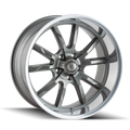 ~(33 lbs. 20X20X9)~ 650 (650) GREY/POLISHED LIP 18X8 5-114.3 0MM 83.82MM
