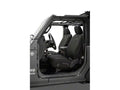 ~(5 lbs. 16X12X5)~ Seat Covers - 18-19 Wrangler JL 2-Door; Front (Black Diamond)
