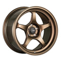 Konig Hyperspec 17x9 4x100 ET45 Matte Bronze Wheel (Knurled Bead)