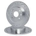 R1 Concepts Brake Rotor- D/S - Silver Fits Chevrolet Epica
