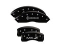Set Of 4 Caliper Covers Engraved Front Lincoln Engraved Rear Mkz Black Finish Silver Characters 2020-2020 Lincoln MKZ 18 inches