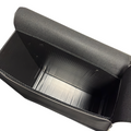Willie & Max Universal Deluxe Large Slant Saddlebags (16 in L x 11 in W x 6.5 in H) - Black
