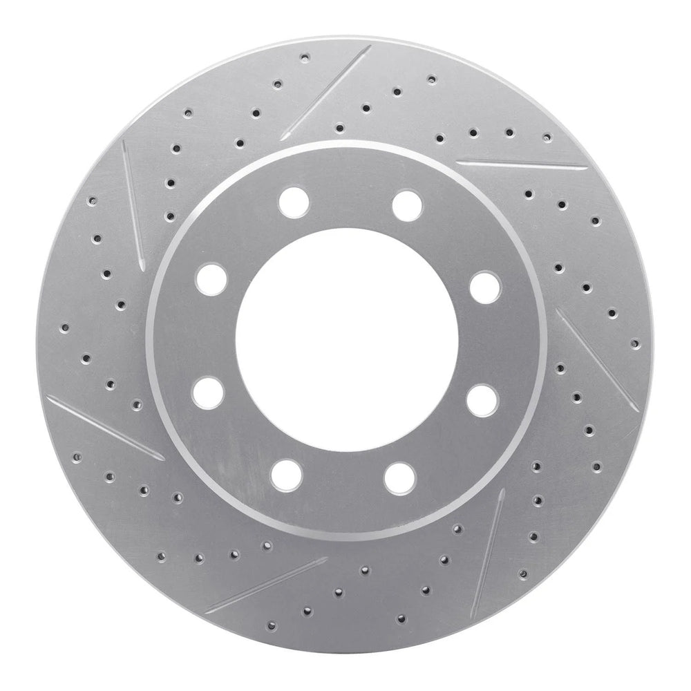 DFC 22-26 Brightdrop Zevo 600 Front Left Drilled & Slotted Geoperformance Rotor
