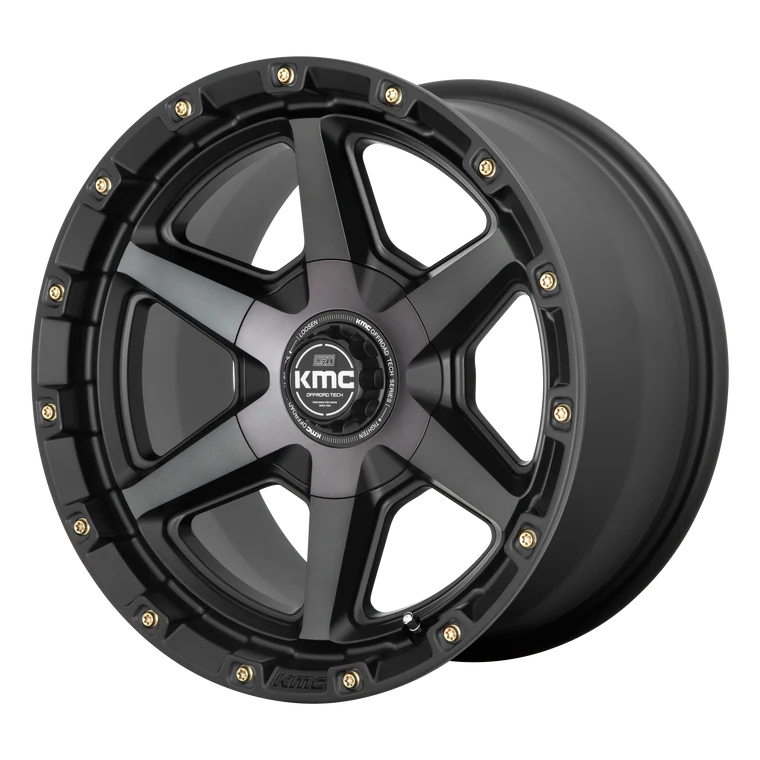 KM101 17X9 5X5.0/5.5 S-BLK GTCC 00MM