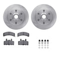 R1 Concepts E- Line Series Brake Rotor with Ceramic Brake Pads Hdw