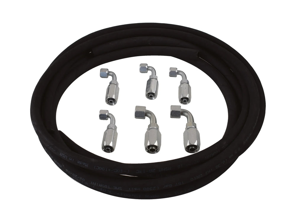 ~(7 lbs. 10X10X6)~ Basic Complete Full Hydraulic Steering no.6 Hose Kit PSC Performance Steering Components